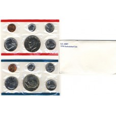 United States Mint UNC coinset 1978 P and D